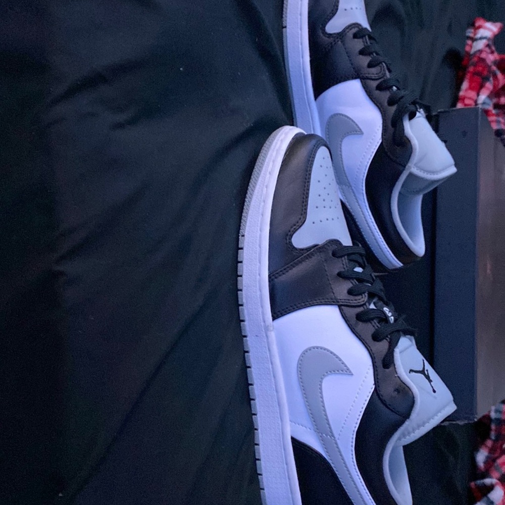 Jordan 1 white black and grey